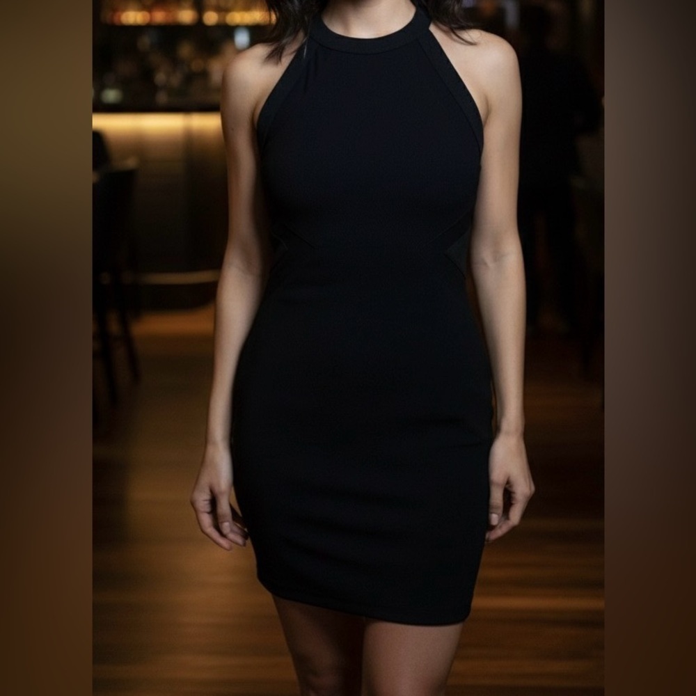 Charlotte Russe Black Mini Dress